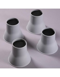 Pied sur élévateur/rehausseur de meuble Gordon ellis  lot de 4  surélèvent de 9cm confort médical santé