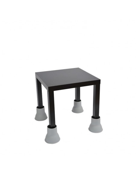 Pied sur élévateur/rehausseur de meuble Gordon ellis  lot de 4  surélèvent de 9cm