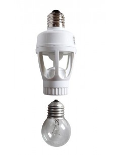 Douille pour ampoule avec détecteur de mouvements confort médical santé