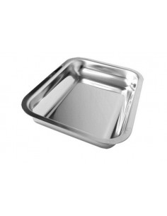 Plateau inox 28x18x3 confort médical santé
