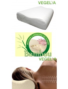Oreiller/coussin cervical 55x37cm en mousse "Vegelya" confort médical santé 34600 Bédarieux