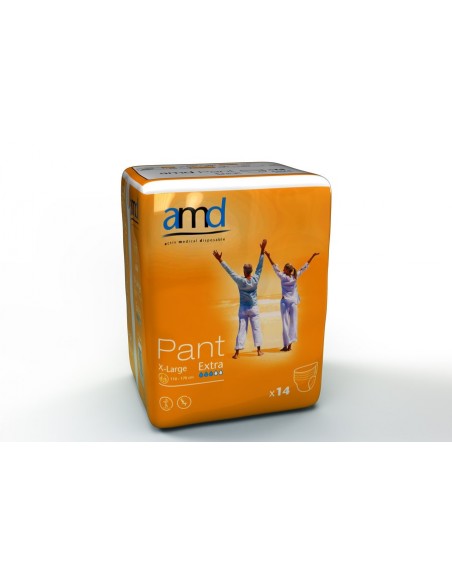 Pants XL extra x14 AMD Pull-Ups Incontinence et fuites urinaires hommes et femmes