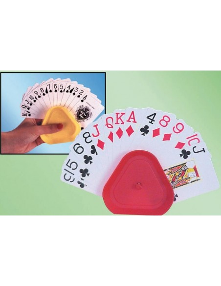 Supports pour cartes à jouer triangulo lot de 4