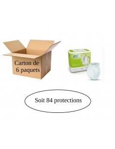 Lot carton de 6 paquets soit 84 protections Pants Small AMD Pull-Ups super
