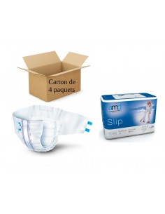 Lot carton de 4 paquets slip medium normal