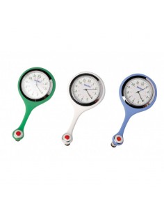 Montre à fixation pin's blanc "Holtex "