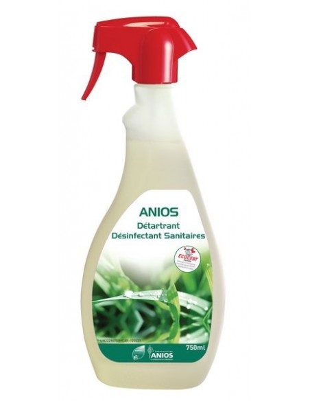 Détartrant désinfectant Sanitaire 750 ML spray "ANIOS"