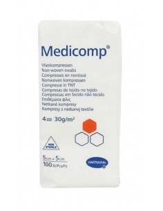 Compresse de gaz 5 x 5 cm 40 gr "Medicomp"