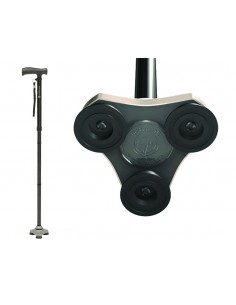 Canne pliante embout stabilisateur "Hurrycane"
