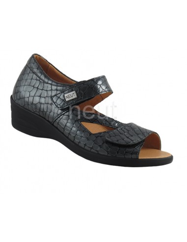 Chaussures orthopédiques femme Neut “Lorie Croco Gris”