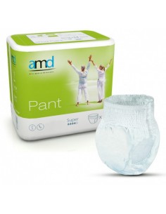 Pants Small super x14 AMD Pull-Ups Incontinence et fuites